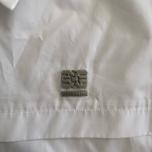 NWT - Hood by Air Extra Wide Cutout Polo - Picture 4 of 7